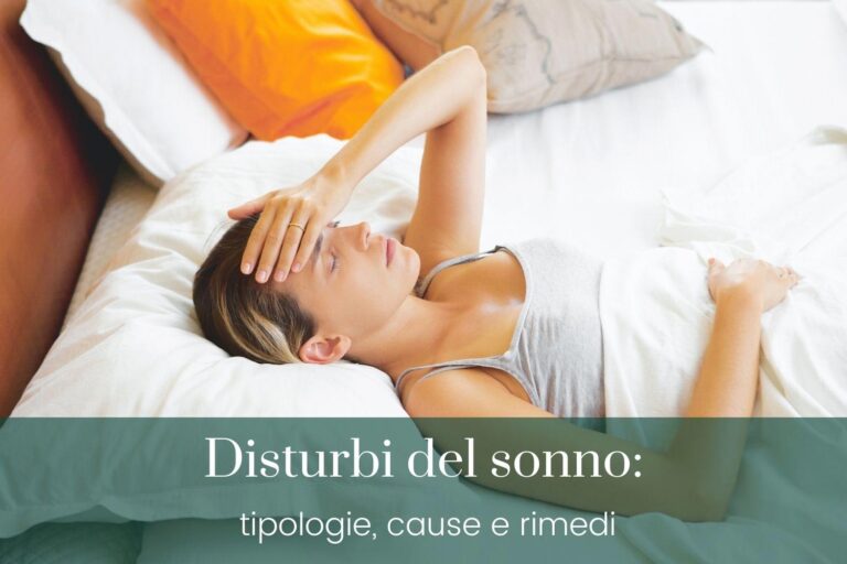 disturbi del sonno